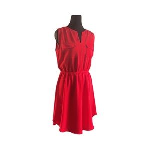 Monteau Red  Dress